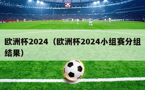 欧洲杯2024（欧洲杯2024小组赛分组结果）
